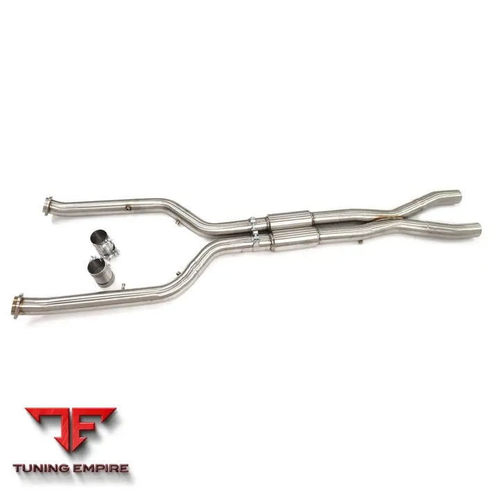 BMW M5 G90 STAINLESS STEEL RAZOR EXHAUST MIDDLE PIPE
