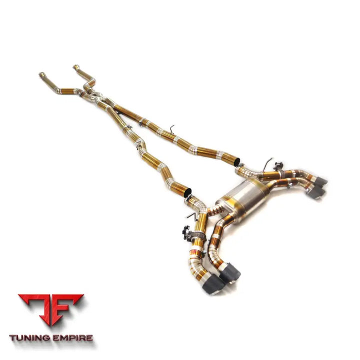 BMW M5 G90 TITANIUM CATBACK RAZOR EXHAUST WITH MUFFLER VALVE