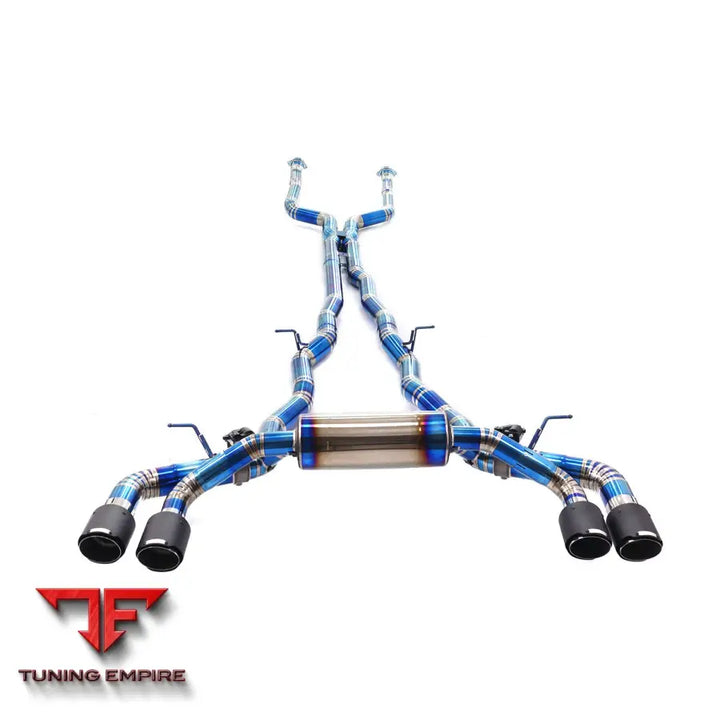 BMW M5 G90 TITANIUM CATBACK RAZOR EXHAUST WITH MUFFLER VALVE