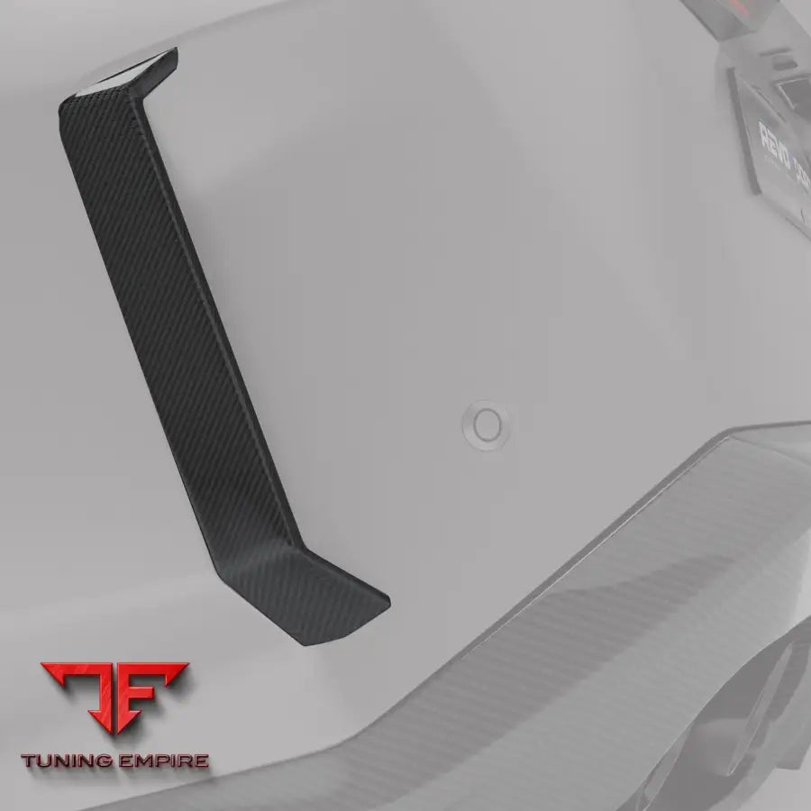 BMW M5 G99 CARBON FIBER REAR CANARDS