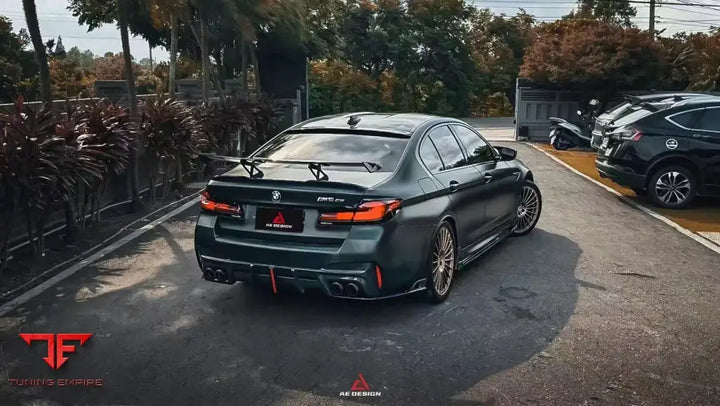 BMW M5/M5C F90 2018-2024 & 5 SERIES G30 540I M550I 2017-2023 AE V2 REAR DIFFUSER - Rear Diffuser