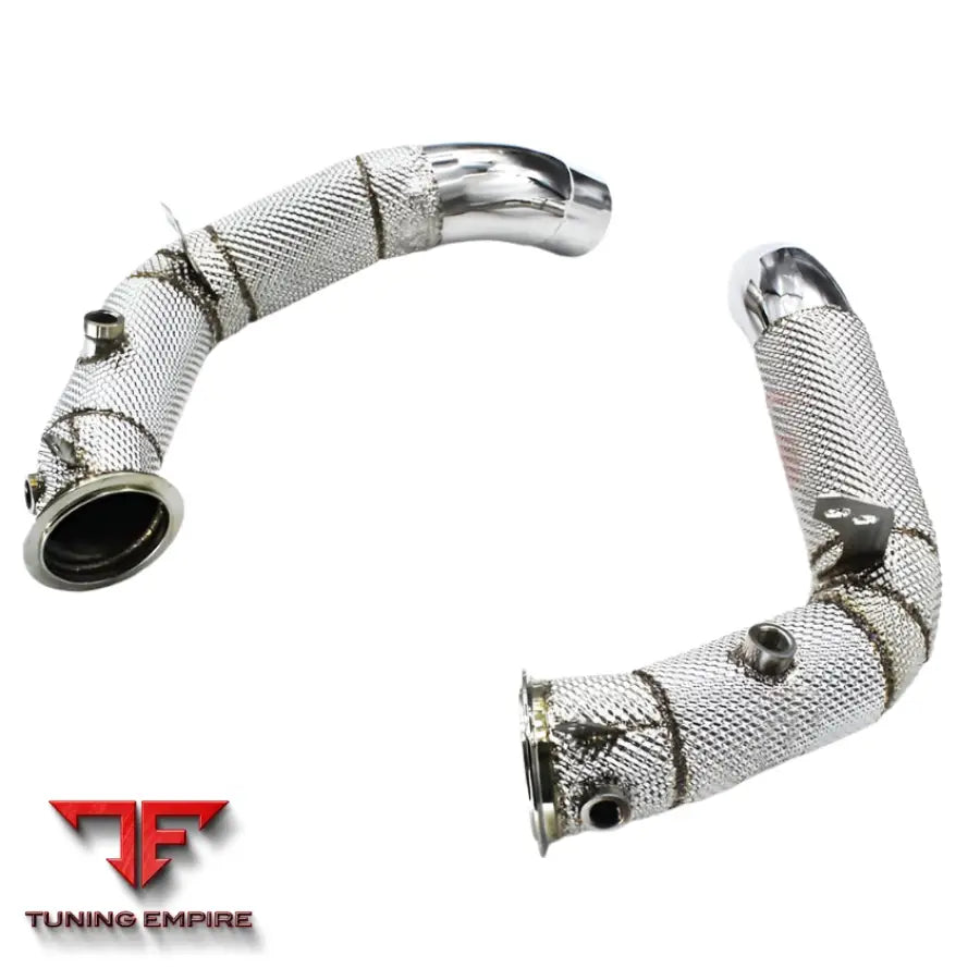 BMW M5 M6 F06 F10 F18 DOWNPIPE CATLESS OR CATTED EXHAUST SYSTEM