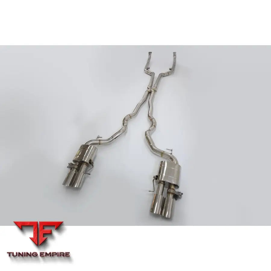 BMW M5/M6 F10 F06 4.4T S63 V8 STAINLESS STEEL CATBACK RAZOR EXHAUST WITH MUFFLER VALVE