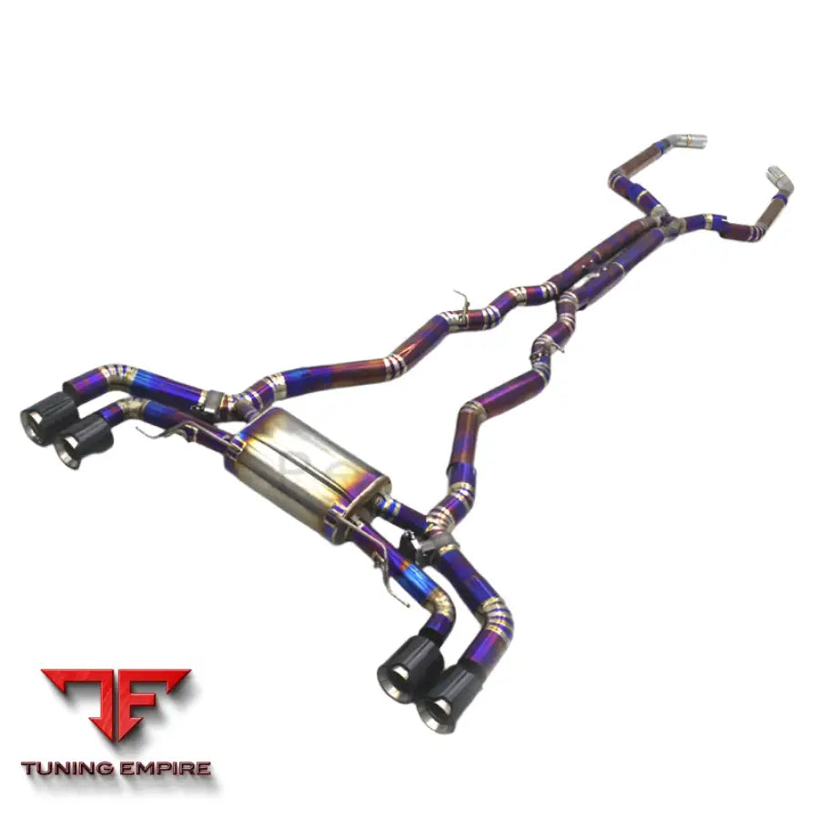 BMW M550/M550I G30/N63 4.4TT CATBACK TITANIUM EXHAUST SYSTEM 2017-2022