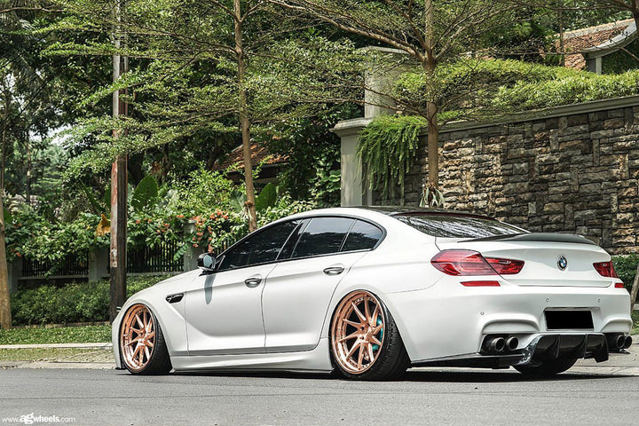BMW M6 GRAN COUPE on custom forged wheels
