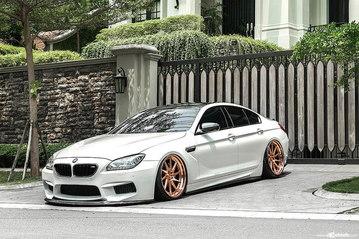 BMW M6 GRAN COUPE on custom forged wheels