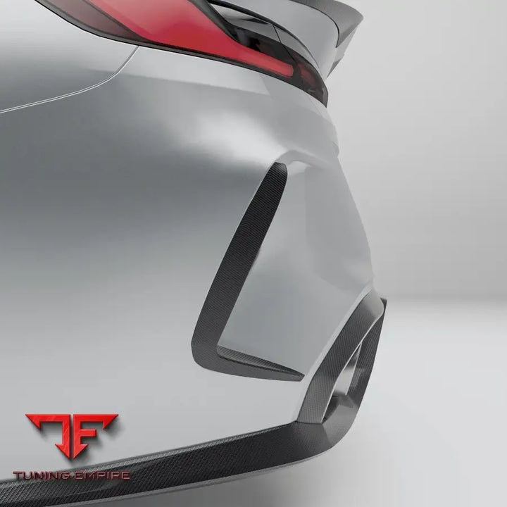 BMW M8 F91 F92 CARBON FIBER REAR BUMPER CANARDS