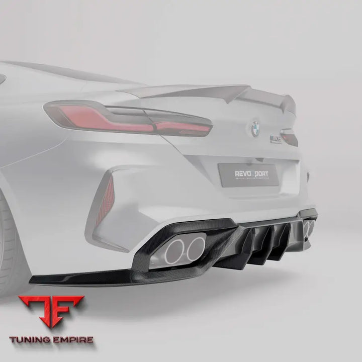 BMW M8 F91 F92 CARBON FIBER REAR DIFFUSER