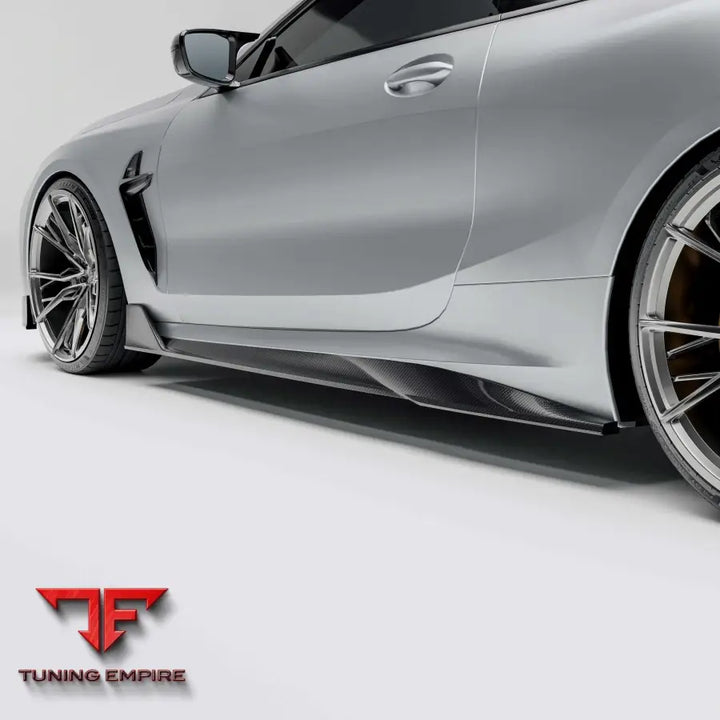 BMW M8 F91 F92 G14 G15 CARBON FIBER SIDE SKIRTS