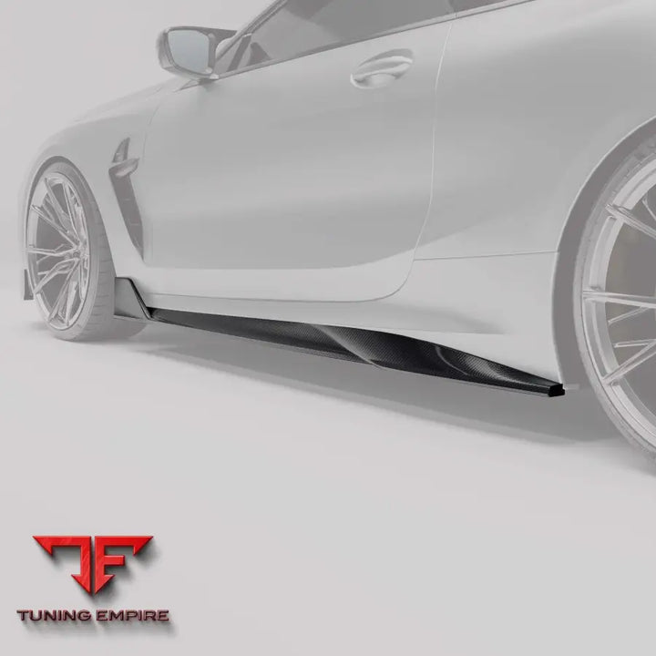 BMW M8 F91 F92 G14 G15 CARBON FIBER SIDE SKIRTS