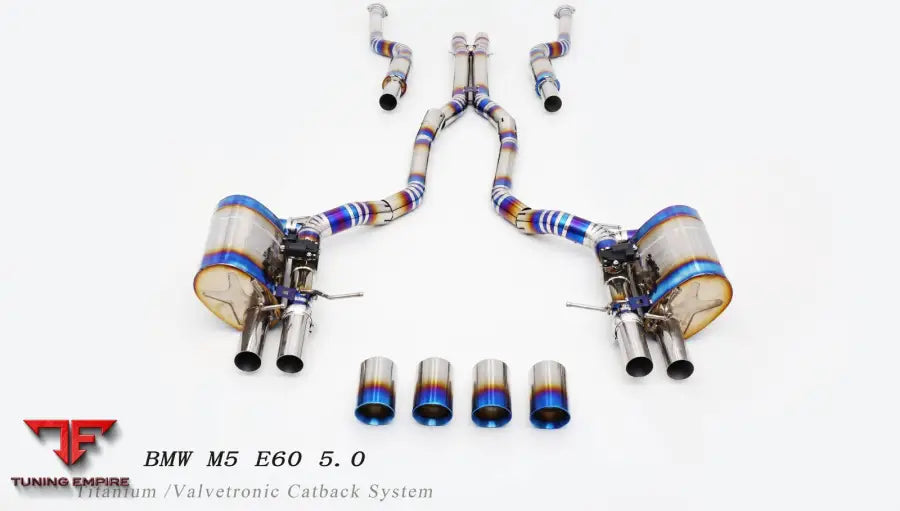 Bmw M8 F91/F93 Titanium Valvetronic Exhaust System