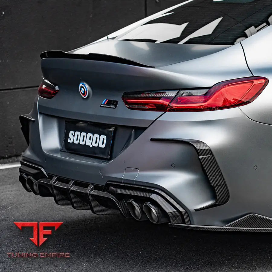 BMW M8 F92 REAR BUMPER INSERT IN PREPREG CARBON FIBRE - Carbon Fibre Parts