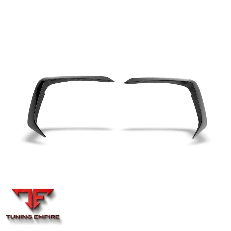 BMW M8 F93 CARBON FIBER FRONT BUMPER CANARDS