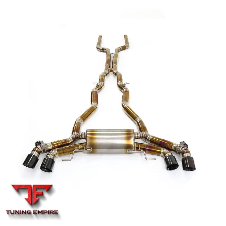 BMW M8 F9X 4.4T TITANIUM CATBACK RAZOR EXHAUST