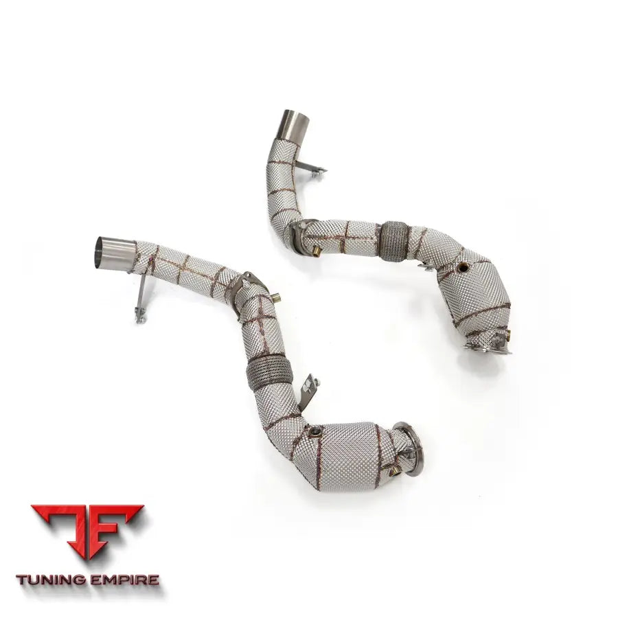 BMW M850I G14 4.4T N63 V8 CATALYZED RAZOR EXHAUST DOWNPIPES