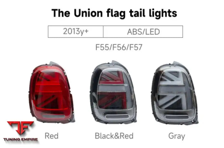 BMW MINI COOPER F55/F56/F57 UNION FLAG REAR LIGHTS