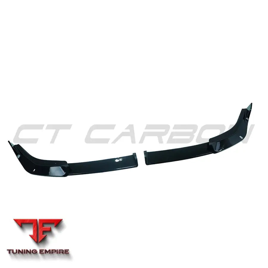 BMW U10 gloss black splitter