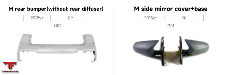 BMW X3 G01 PARTS 2018y+