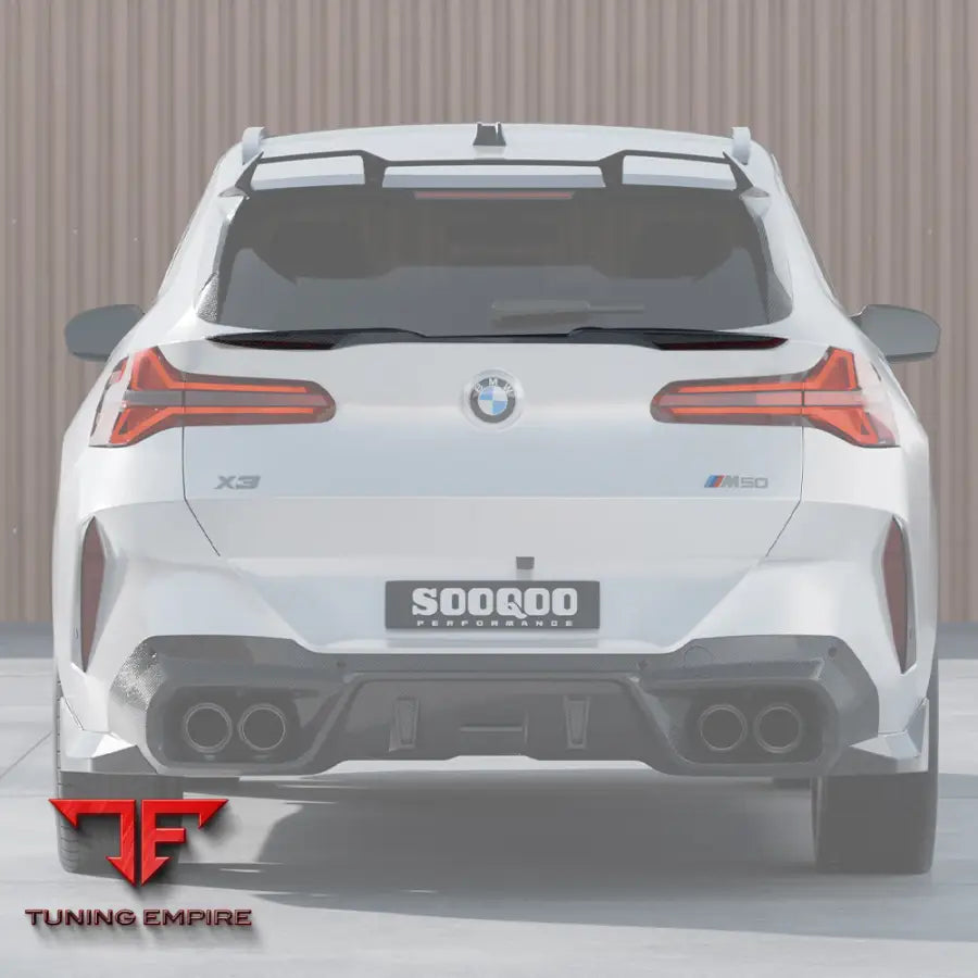 BMW X3 G45 REAR SPOILER IN PREPREG CARBON FIBRE - Carbon Fibre Parts