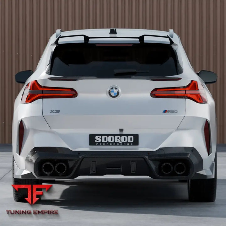 BMW X3 G45 REAR SPOILER IN PREPREG CARBON FIBRE - Carbon Fibre Parts