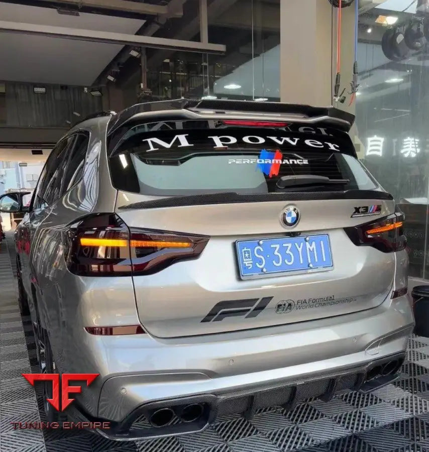 BMW X3 X3M X3MC F97 G01 AE DESIGN REAR TRUNK SPOILER - Rear Wing & Spoiler