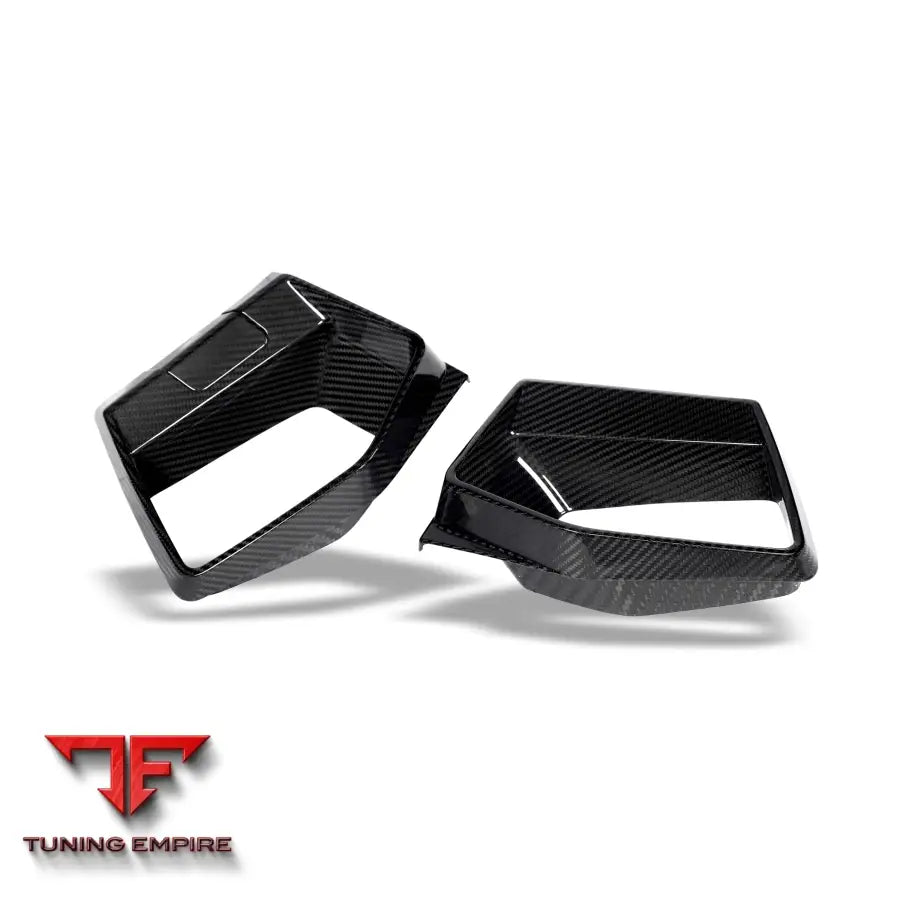 BMW X3M F97 LCI CARBON FIBER FRONT BUMPER VENTS