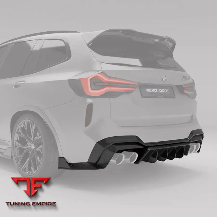 BMW X3M F97 LCI CARBON FIBER REAR DIFFUSER