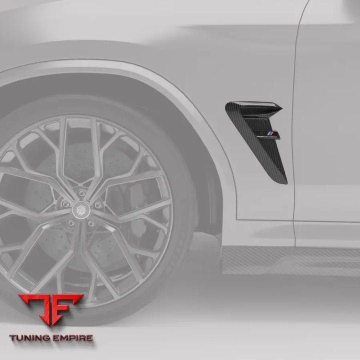 BMW X3M F97 LCI CARBON FIBER SIDE FENDER VENTS