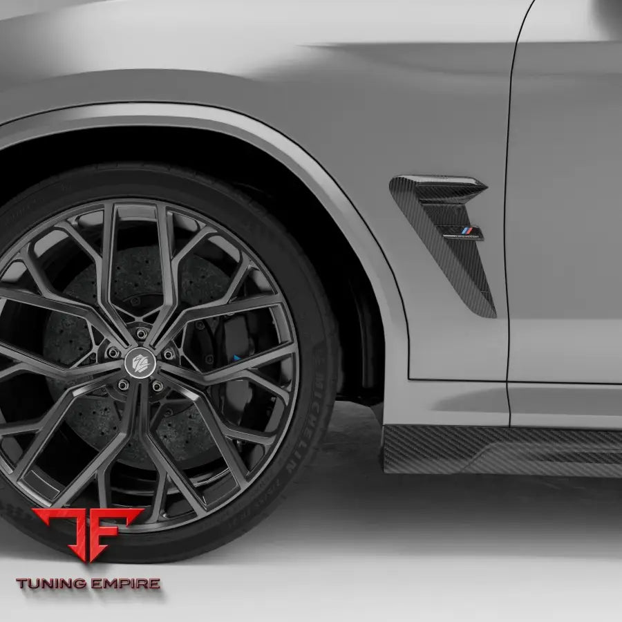BMW X3M F97 LCI CARBON FIBER SIDE FENDER VENTS