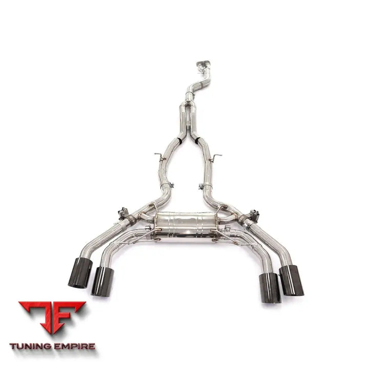 BMW X3M F97 STAINLESS STEEL CATBACK RAZOR EXHAUST WITH MUFFLER VALVE