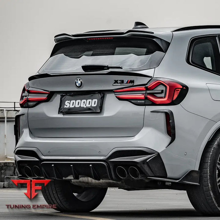 BMW X3M F97 TOP SPOILER IN PREPREG CARBON FIBRE - Carbon Fibre Parts