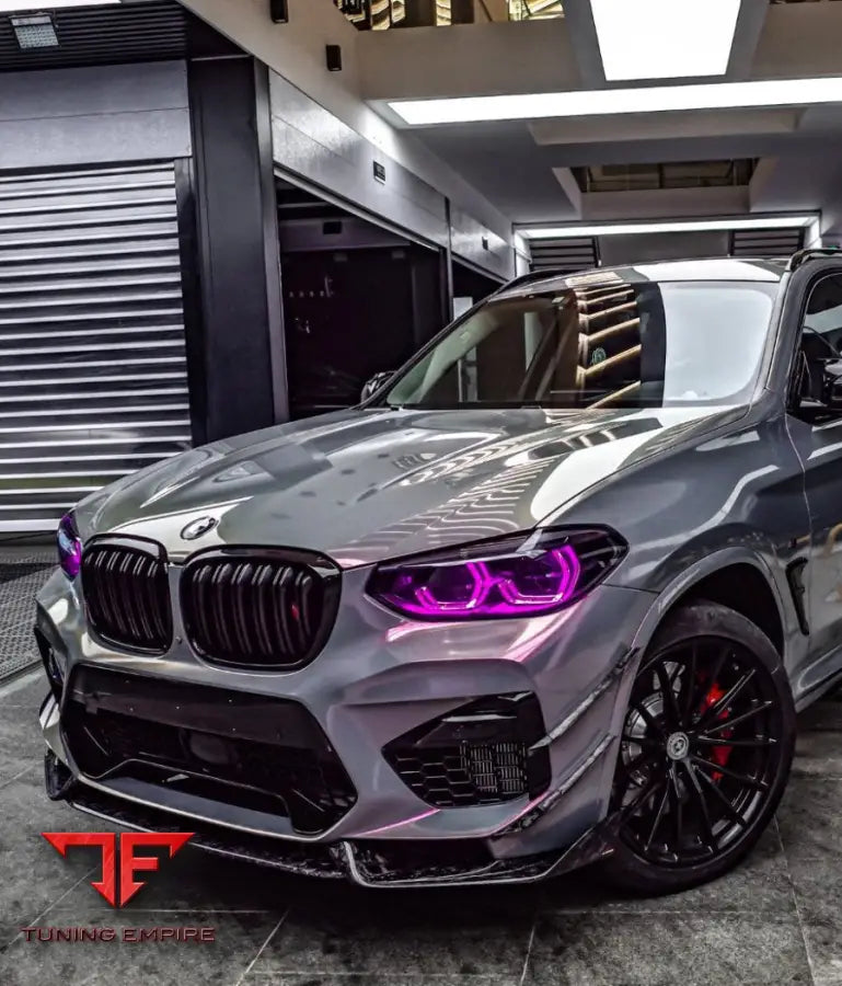 BMW X3M F97 carbon front lip