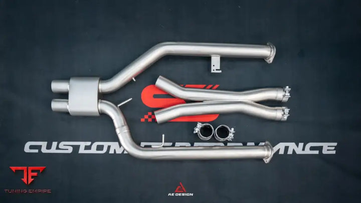 BMW X3M X4M LCI AE Design mid-pipe