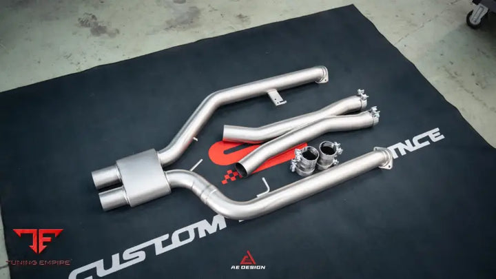 BMW X3M X4M LCI AE Design mid-pipe
