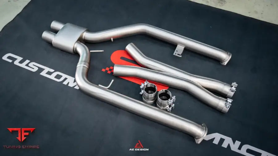 BMW X3M X4M LCI AE Design mid-pipe