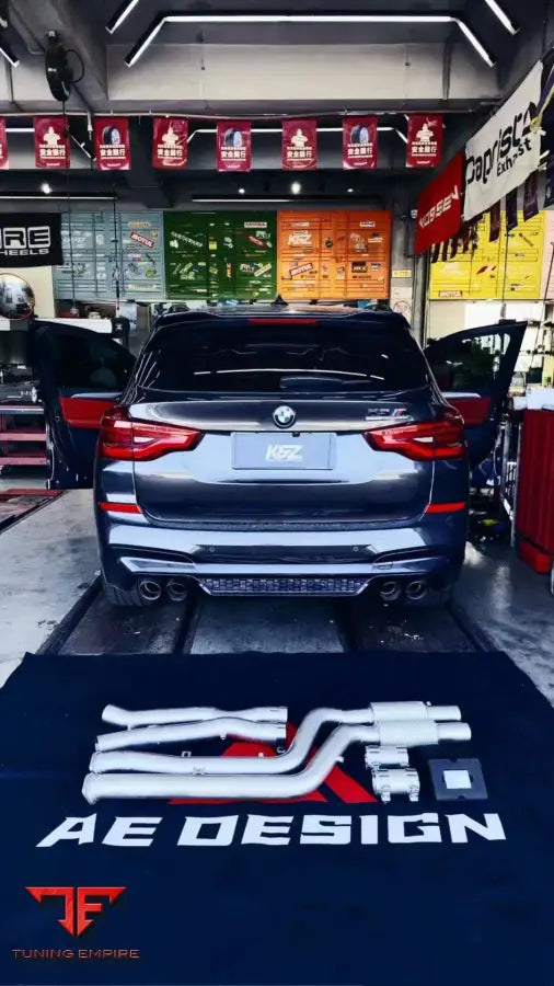 BMW X3M X4M Pre-LCI AE Design mid-pipe