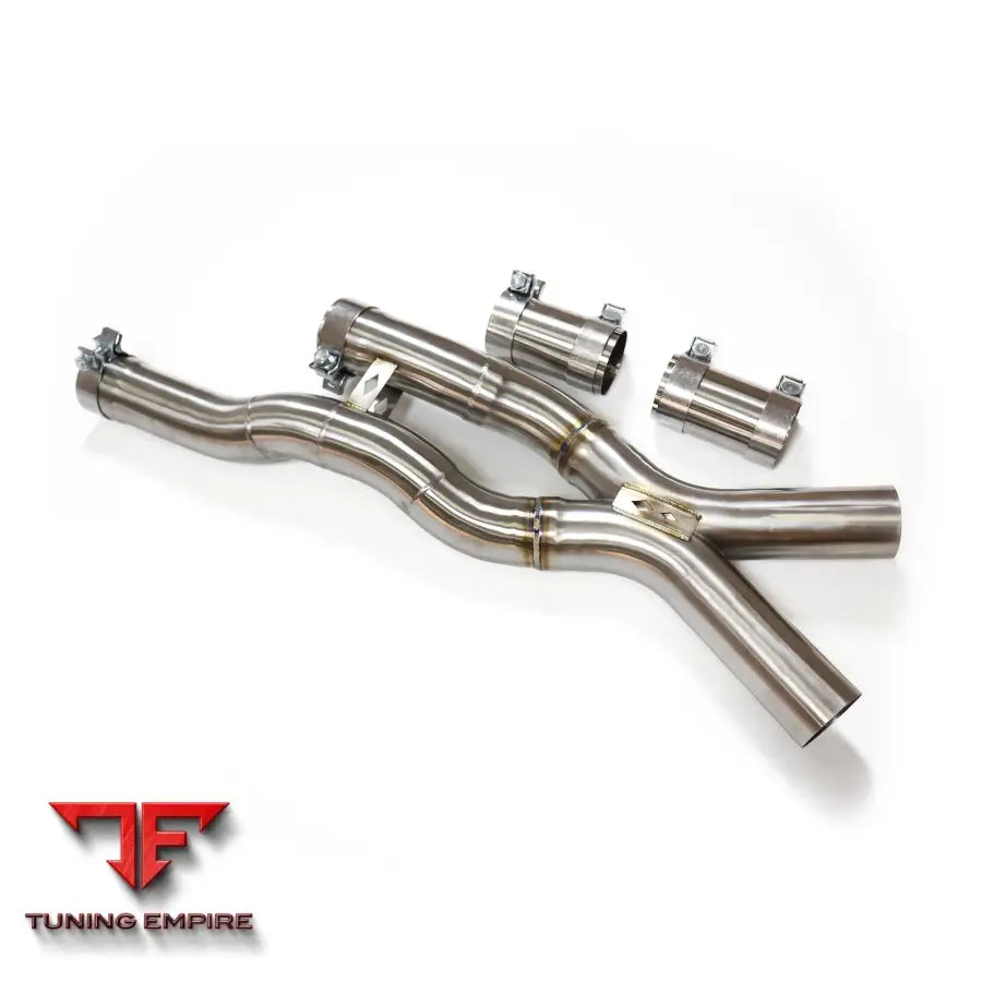 BMW X3M/X4M F97 F98 3.0T S58 V6 STAINLESS STEEL RAZOR EXHAUST MIDDLE PIPE