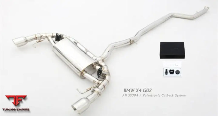 Bmw X4 G02 All Ss304 Valvetronic Exhaust System