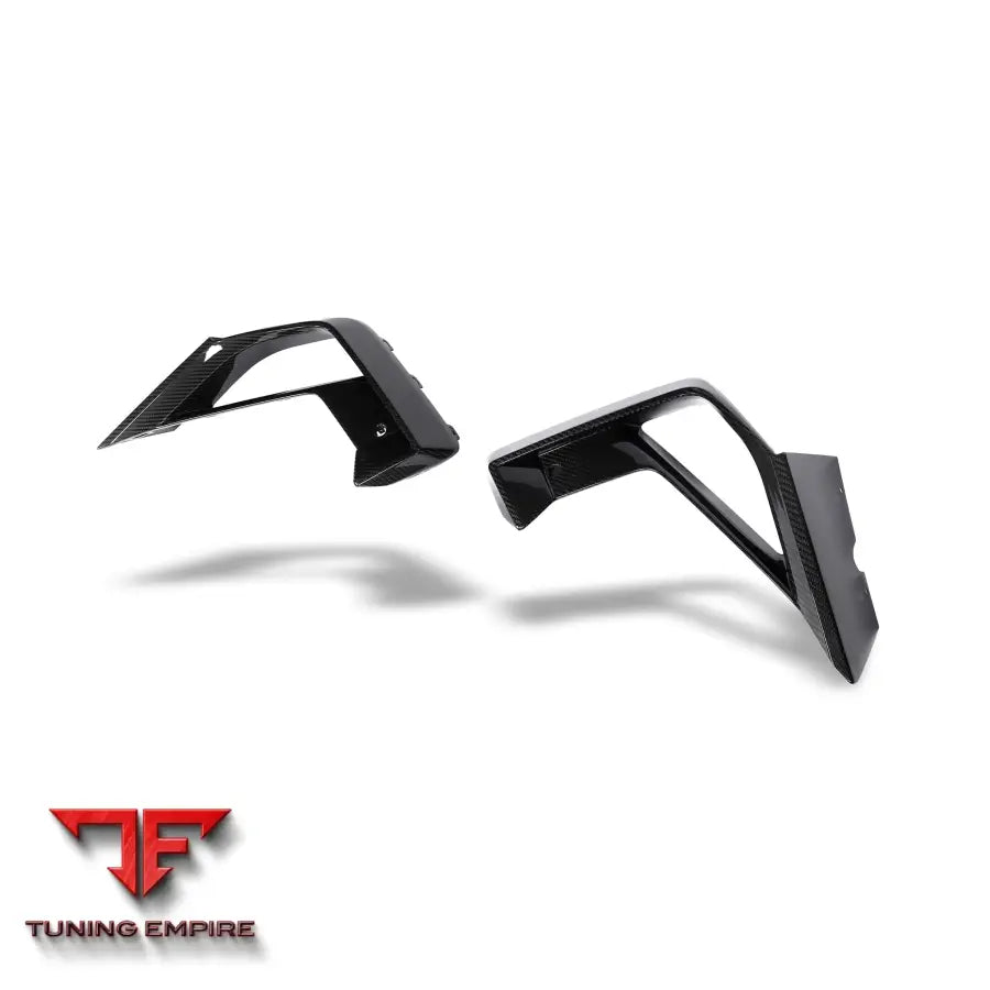 BMW X4M F98 LCI CARBON FIBER BUMPER AIR INTAKE COVERS