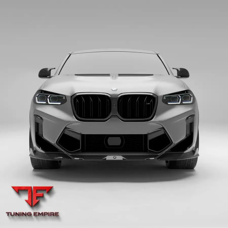 BMW X4M F98 LCI CARBON FIBER FRONT BUMPER VENTS