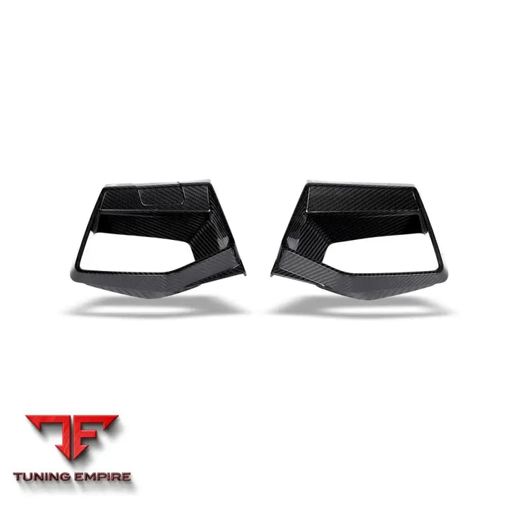 BMW X4M F98 LCI CARBON FIBER FRONT BUMPER VENTS