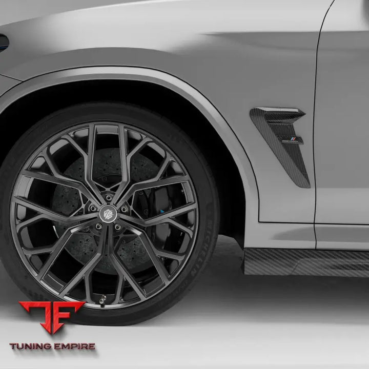 BMW X4M F98 LCI CARBON FIBER SIDE FENDER VENTS