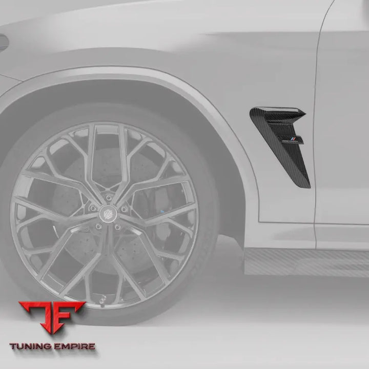 BMW X4M F98 LCI CARBON FIBER SIDE FENDER VENTS