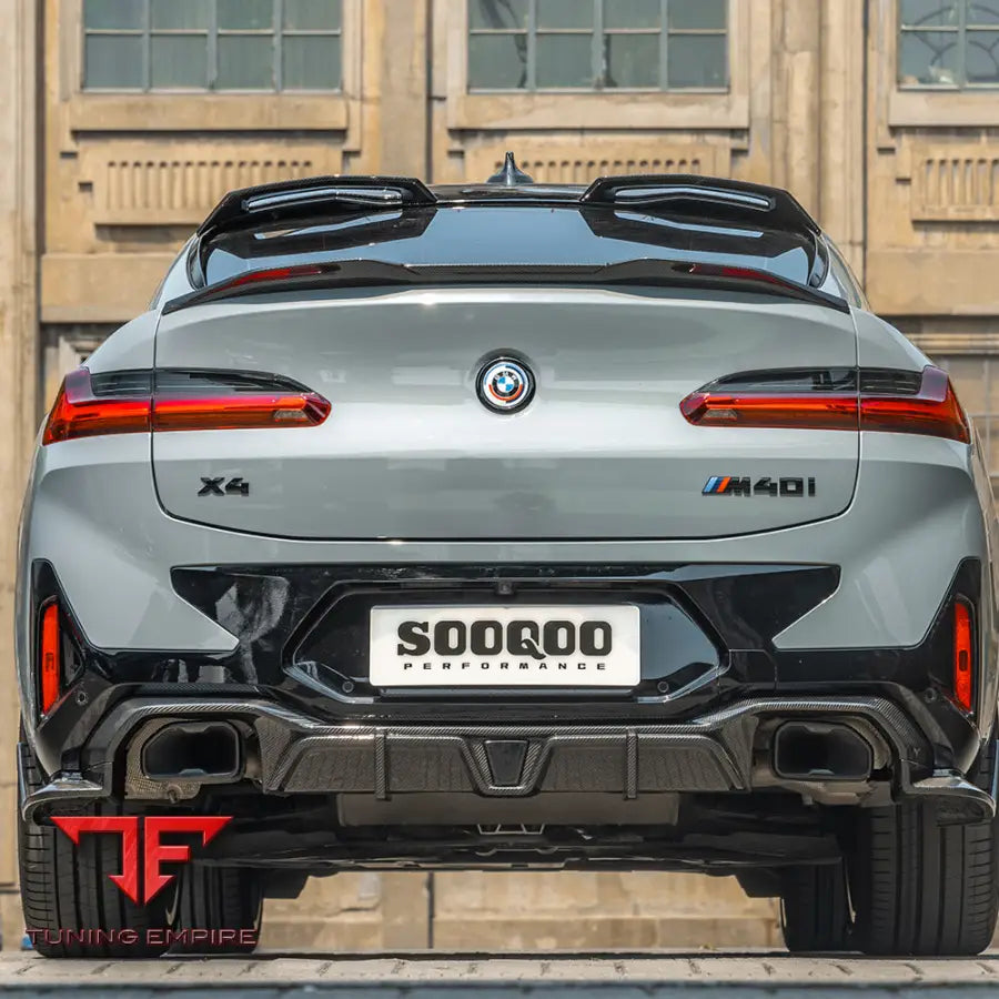 BMW X4M F98 TOP SPOILER IN PREPREG CARBON FIBRE - Carbon Fibre Parts