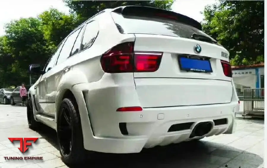 BMW X5 E70 WIDEBODY KIT WITH CENTER EXHAUST