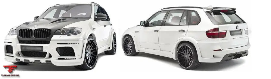 BMW X5 E70 WIDEBODY KIT WITH CENTER EXHAUST