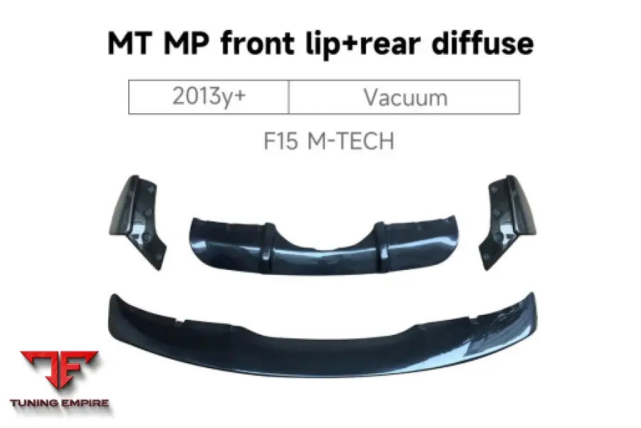 BMW X5 F15 M-TECH MT MP FRONT LIP REAR DIFFUSER 2013y+