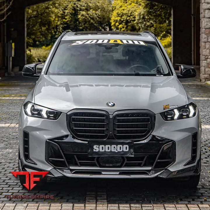 BMW X5 G05 LCI FRONT LIP IN PREPREG CARBON FIBRE - Carbon Fibre Parts