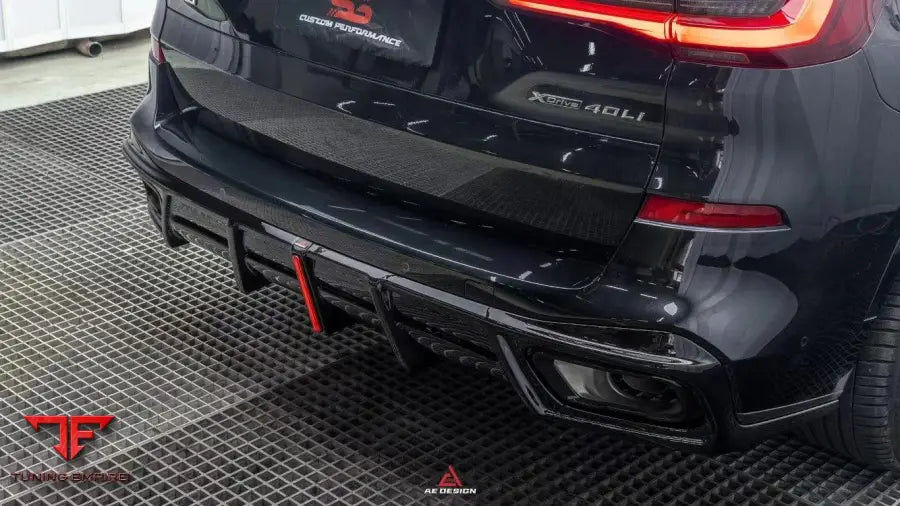 BMW X5 G05 M60I M50I X/S DRIVE 40I 2019-ON ABS AE REAR DIFFUSER - Rear Diffuser