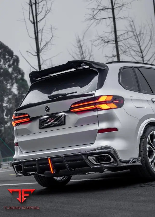 BMW X5 G05 carbon rear trunk spoiler